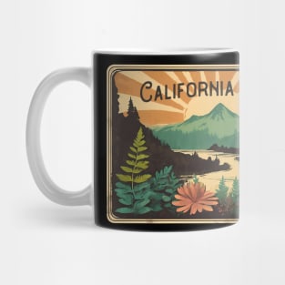 Beautiful California Canyon of Fern Canyon Hiking Trails Mug